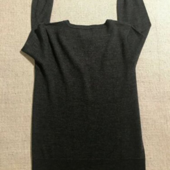 Fenn Wright Manson Women’s Pullover V-neck Wool Sweater Sz L - Picture 2 of 4